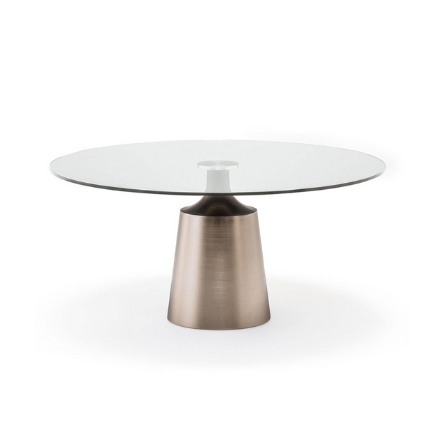 yoda glass round dining table | Cattelan Italia