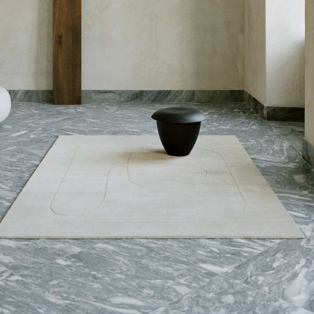 cursive expanse rug | Linie Design