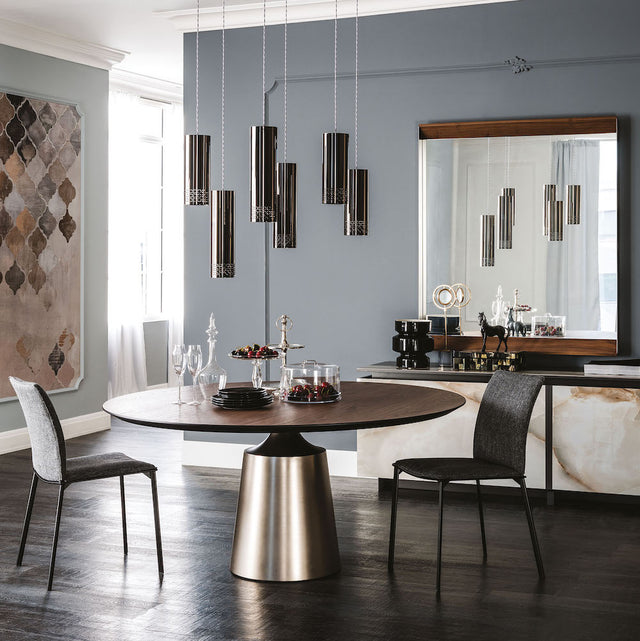 yoda wood round dining table | Cattelan Italia