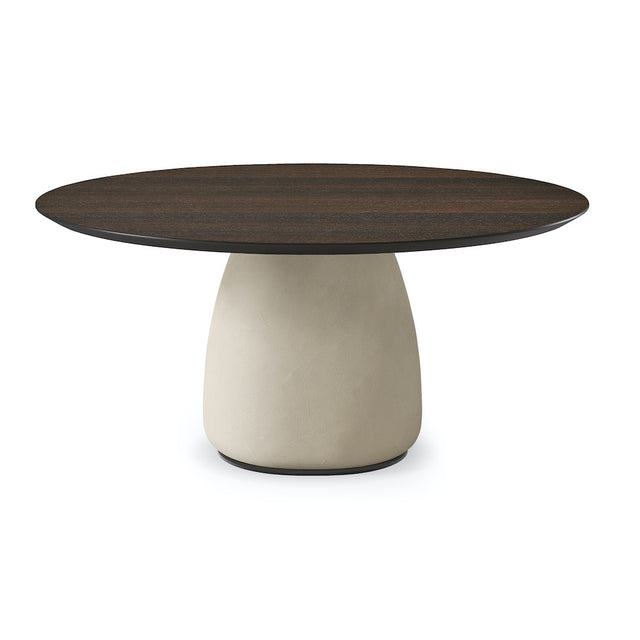 botero wood round dining table | Cattelan Italia