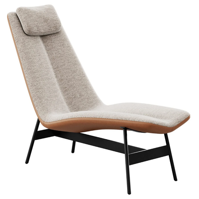 alpilles chaise lounge chair | bonaldo