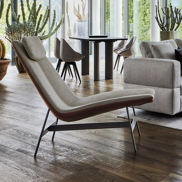 alpilles chaise lounge chair | bonaldo