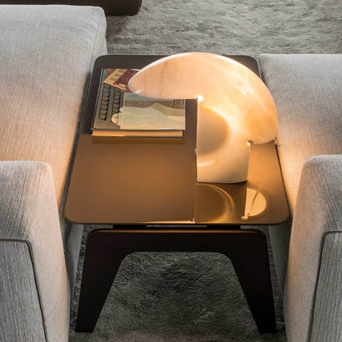 biagio marble table lamp | flos