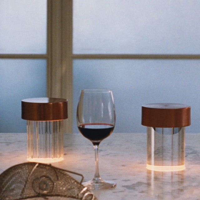 Last Order Rechargeable Table Lamp (clear base) | flos