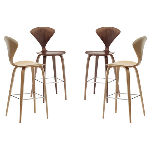 cherner wood leg stools