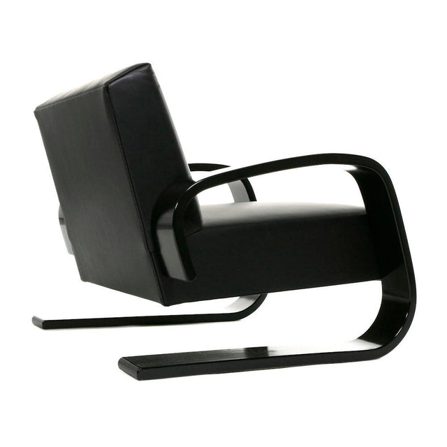 artek alvar aalto armchair 400 black lacquer