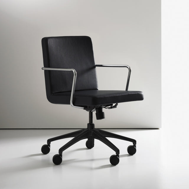 bernhardt design duet office chair in black