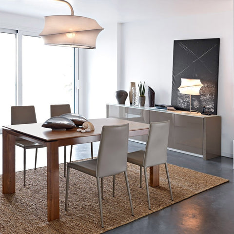 calligaris omnia 160 dining table staged