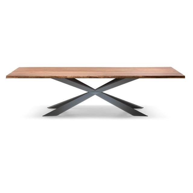 cattelan spyder wood dining table