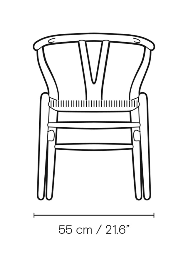 ch24 wishbone chair - wood | Carl Hansen