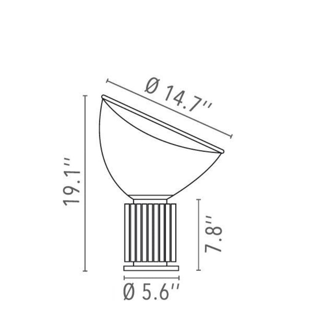 taccia small table lamp | flos