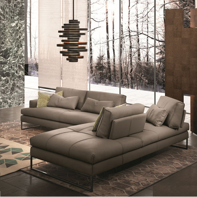 sunset sectional sofa | gamma