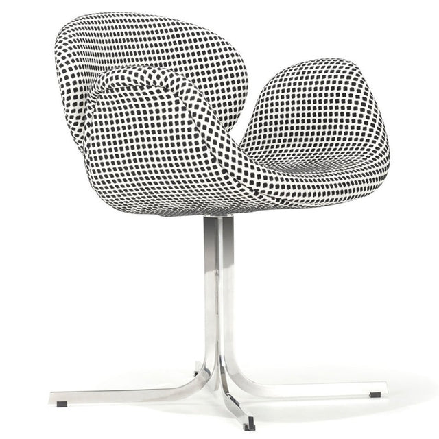 artifort little tulip chair with cross base