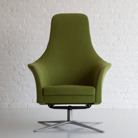 montis marvin lounge chair in green