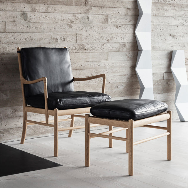 carl hansen ole wanscher ow149-f colonial footrest