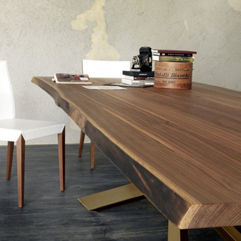 cattelan spyder wood dining table