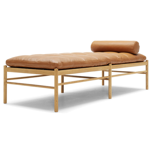 carl hansen ole wanscher 150 daybed with neck pillow