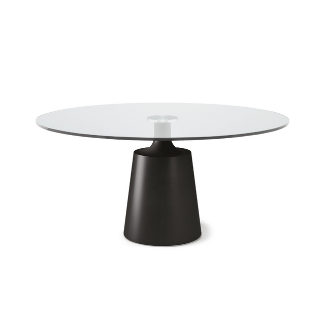yoda glass round dining table  | Cattelan Italia