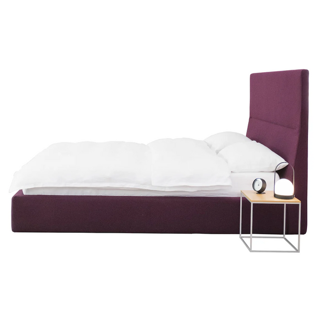 everest upholstered queen bed | Bensen