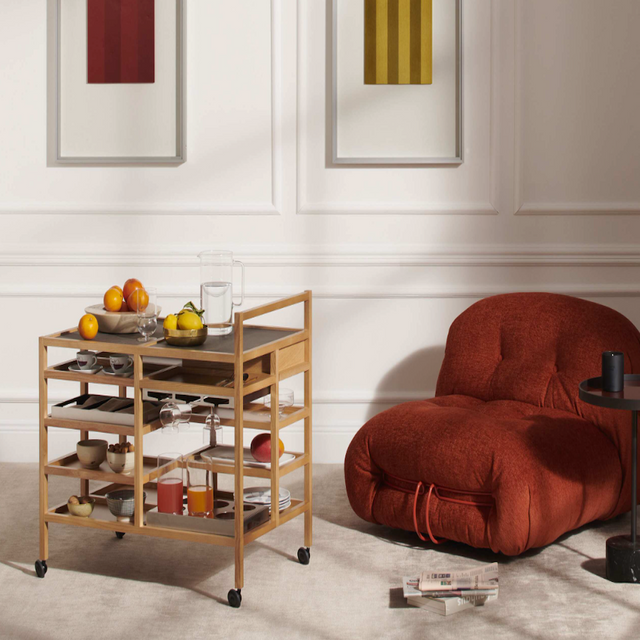 serving cart  | cassina