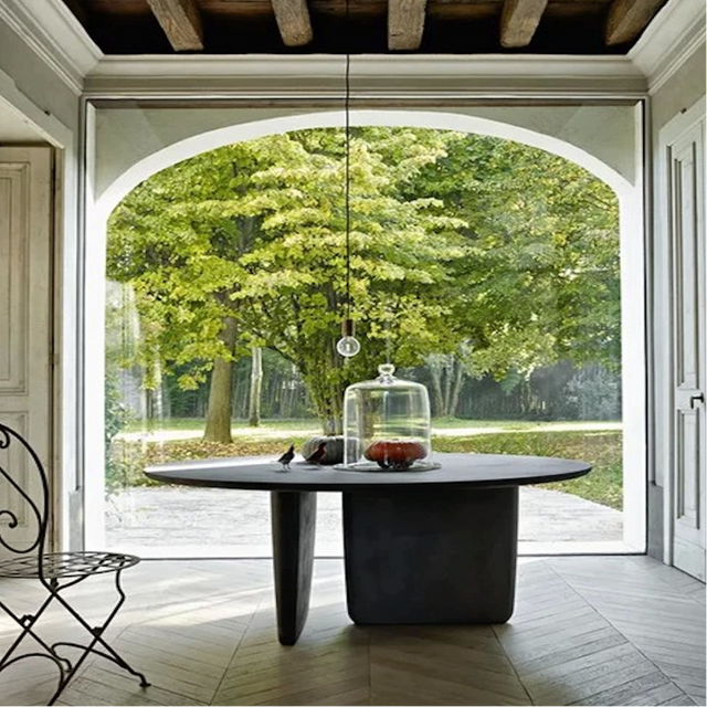 tobi-ishi dining table | b&b italia