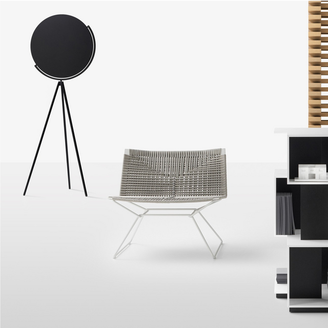 neil twist lounge chair | mdf italia