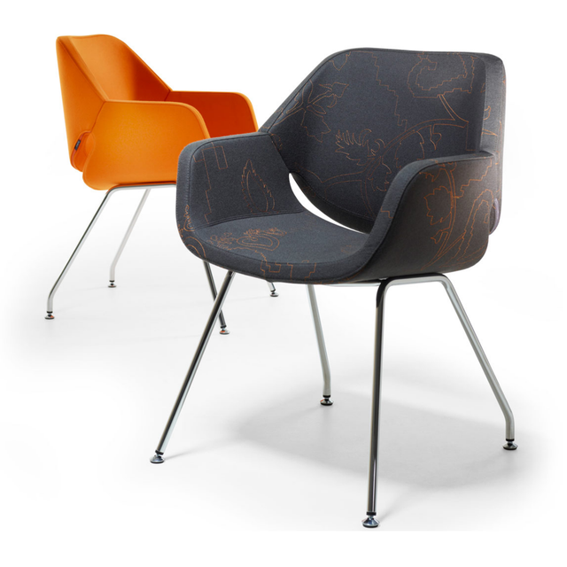 artifort gap side 4-leg chairs