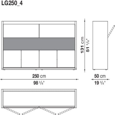 liago credenza | b&b italia