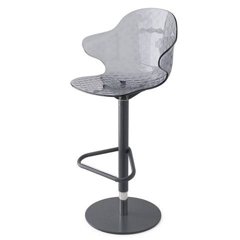 saint tropez barstool w/hydraulic base  | Calligaris