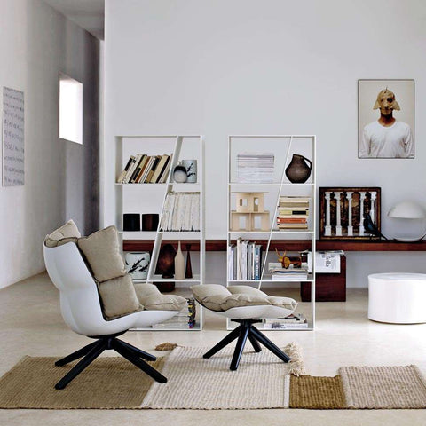 husk armchair | b&b italia