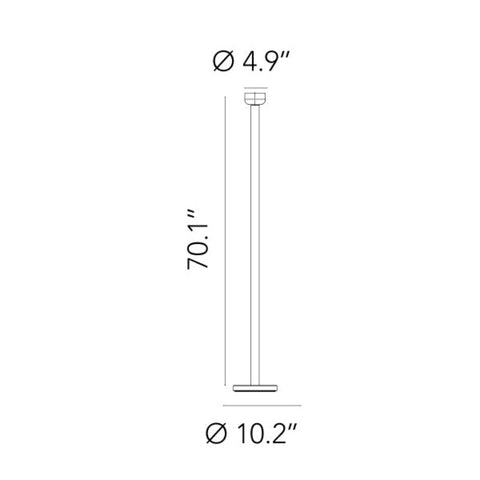 bellhop floor lamp | flos