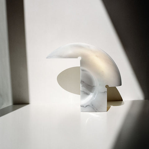 biagio marble table lamp | flos