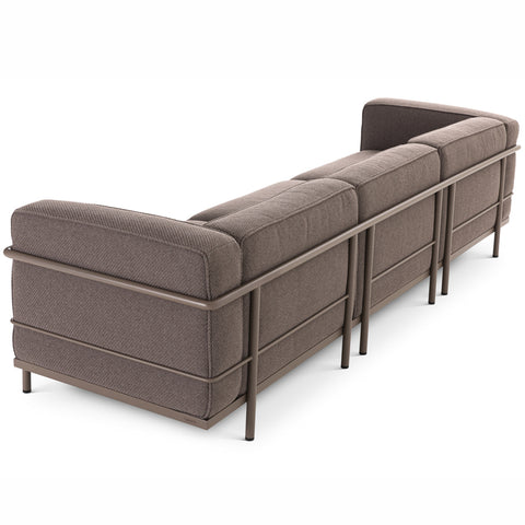 lc3 fauteuil grand confort outdoor sofa | cassina