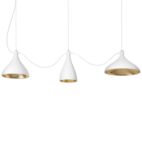 swell 3 string suspension lamp | Pablo
