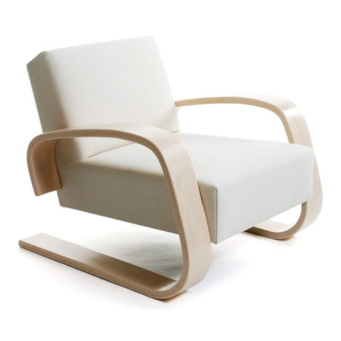 artek alvar aalto armchair 400 natural lacquer