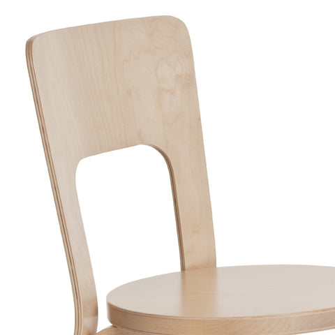 artek alvar aalto chair 66 birch veneer 