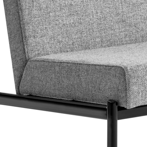 artek kiki lounge chair front detail