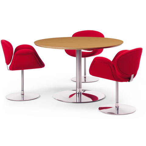 artifort little tulip chair with disc bases