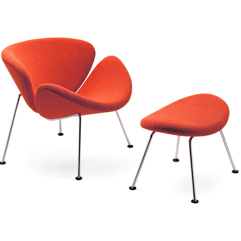 orange slice ottoman | Artifort