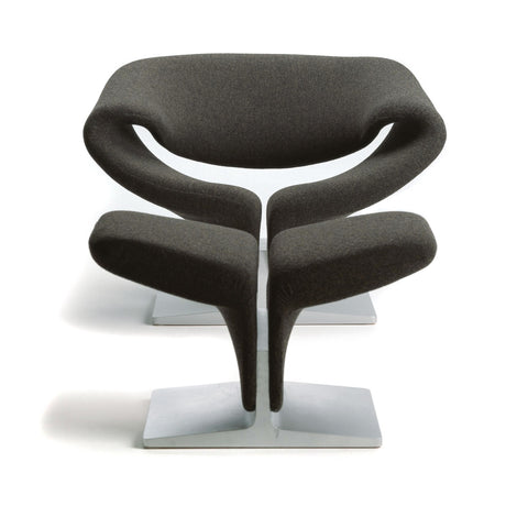 artifort ribbon ottoman with chair 
