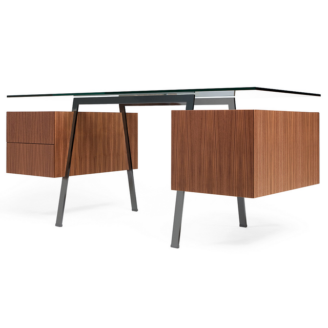 bensen homework desk with 2 double drawers