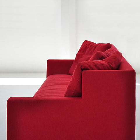 bensen morgan sofa 270 in red