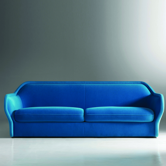 bernhardt design bardot three-seater sofa