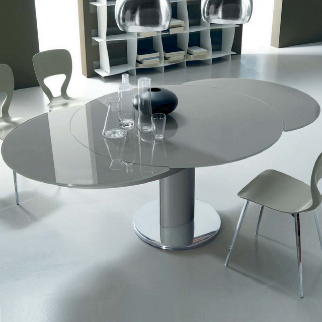 bontempi casa giro extending dining table