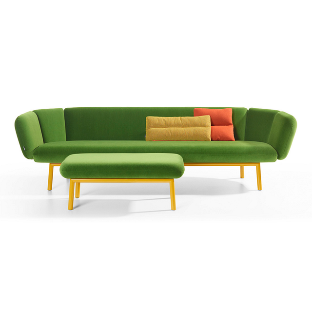 artifort bras footstool with sofa