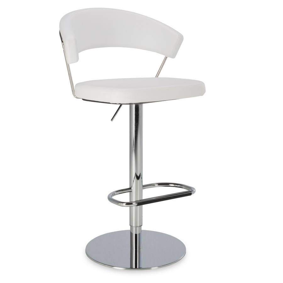 calligaris new york gummy swivel stool modern stools