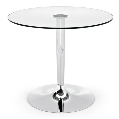 calligaris planet small glass dining table