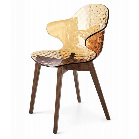 calligaris amber saint tropez chair wood legs