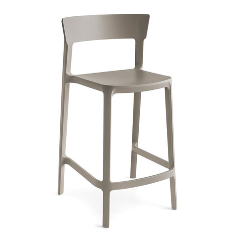 calligaris skin counter stool