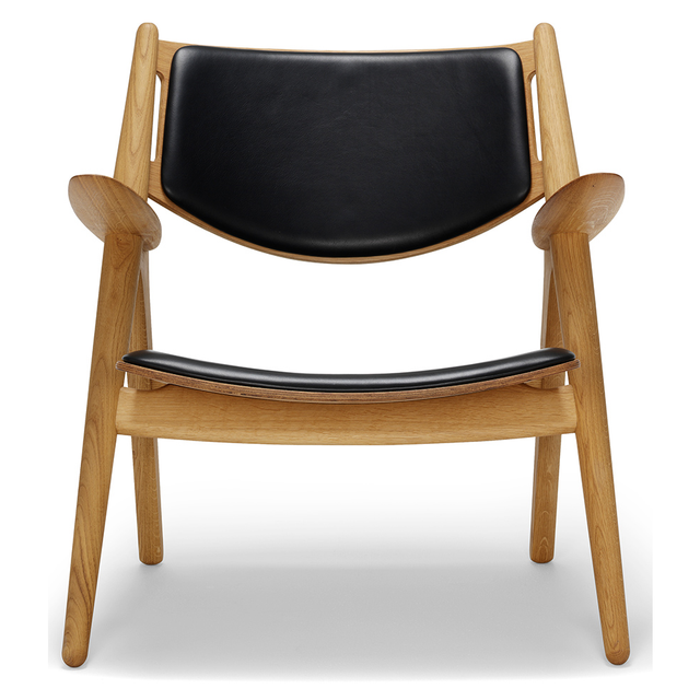 carl hansen ch28p upholstered easy chair